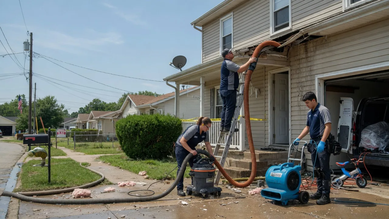 Water Damage Restoration in Cornell, MI near me